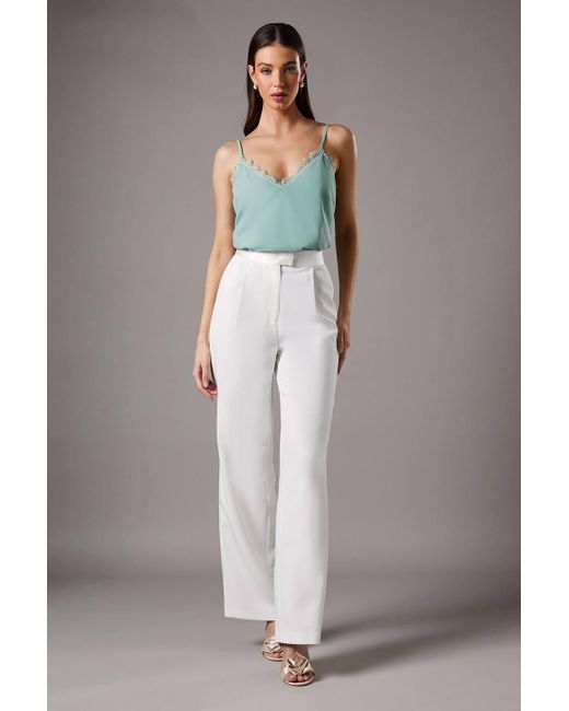 Coast Green Lace Trim Cami