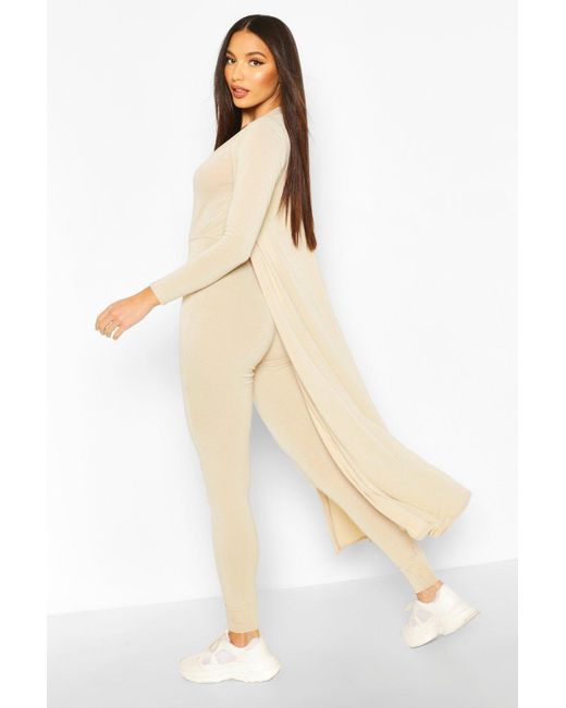 cardigan jumpsuit set