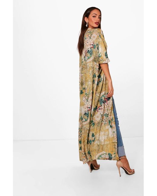 womens maxi kimono