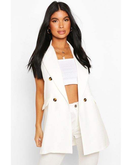 boohoo sleeveless jacket