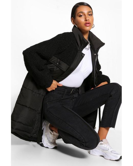 longline belted jacket