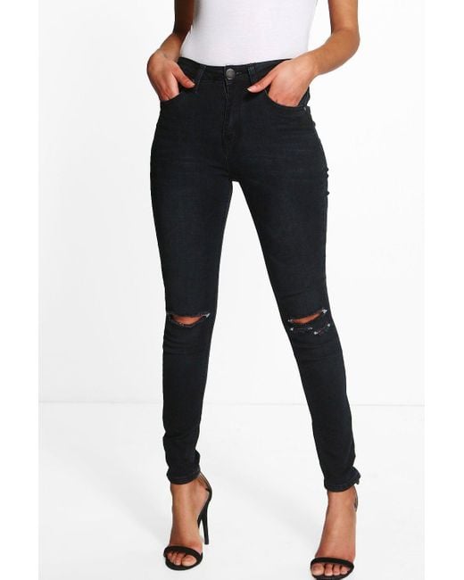 boohoo black jeans