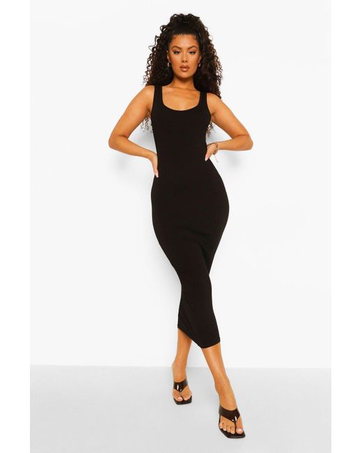 Boohoo Sleeveless Bodycon Midaxi Dress 