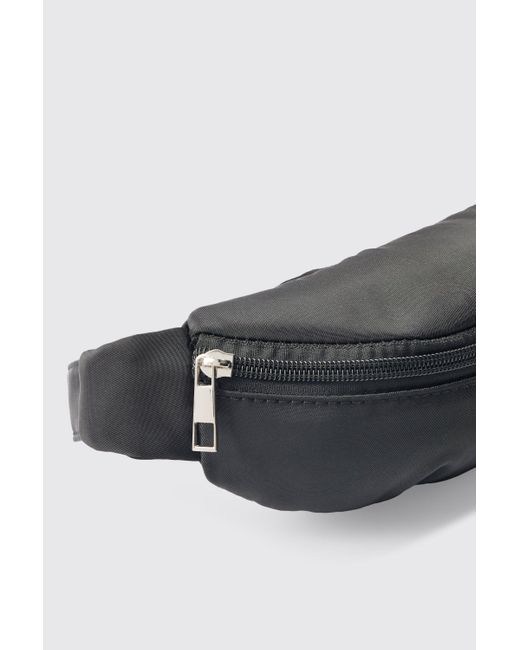 BoohooMAN Nylon Cross Body Bag In Black for men