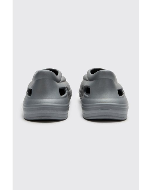 BoohooMAN Gray Moulded Runner for men