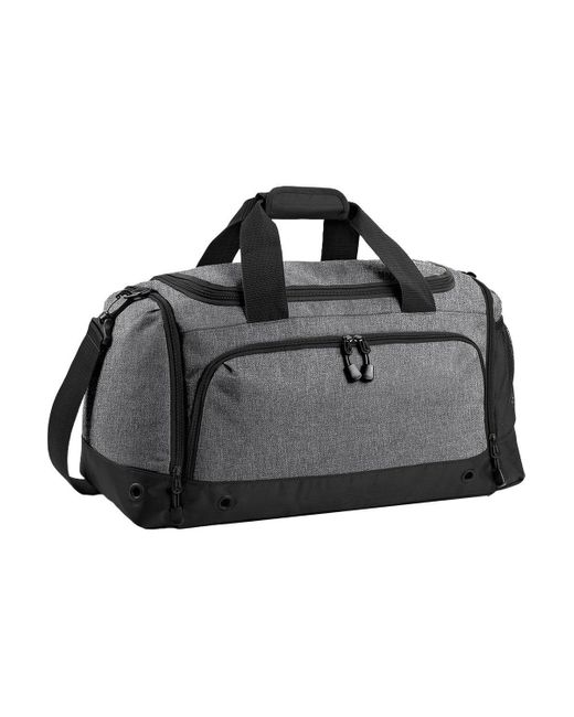 BoohooMAN Black Bagbase Athleisure Holdall for men