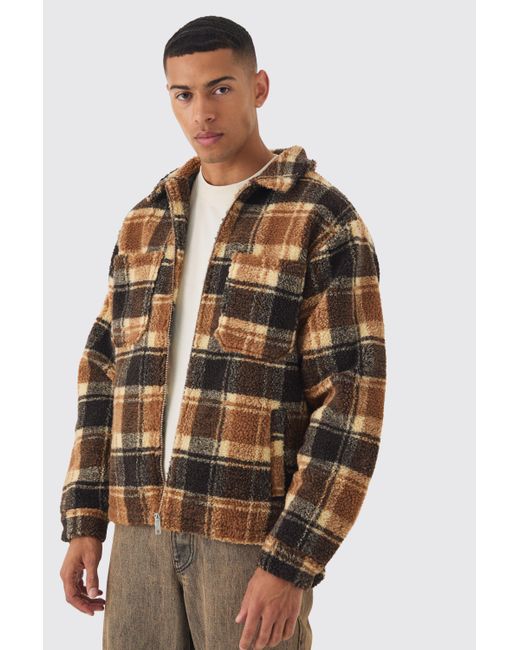 Plaid harrington jacket 2025
