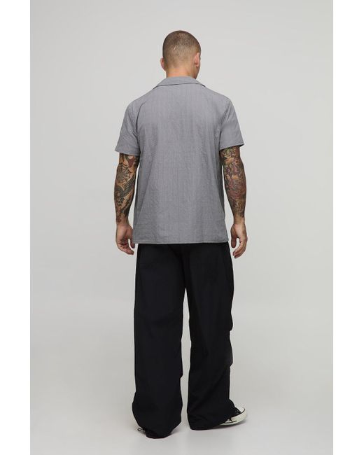 Technic Gray Regular Al Flannel Shirt