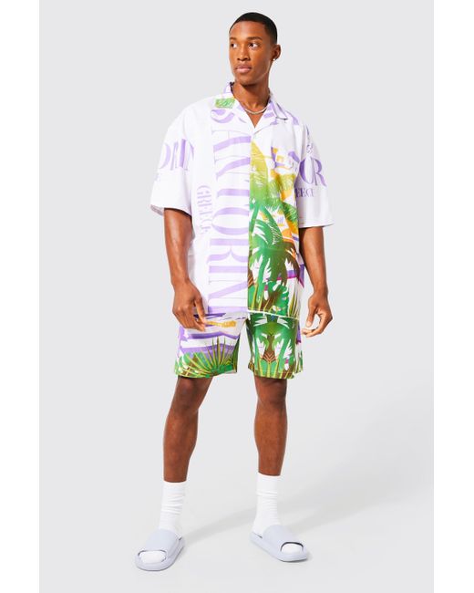 boohooman sweat shorts