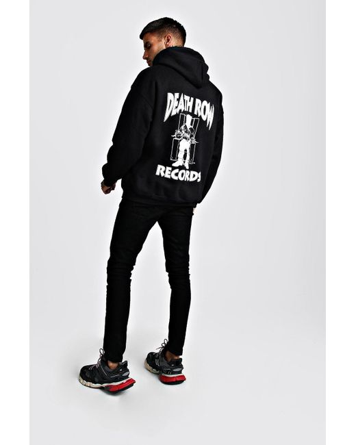 boohooman black sweatshirt