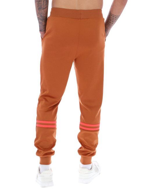 BoohooMAN Orange Dallas Track Pant Mocha Bisque for men