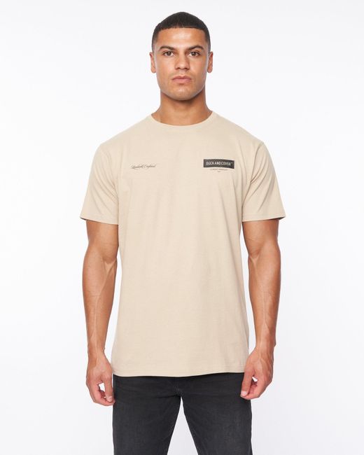 BoohooMAN Natural Duck&cover Mersak T-shirt for men