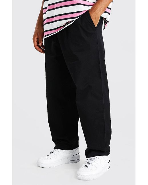 BoohooMAN Denim Skate Fit Cropped Chino 