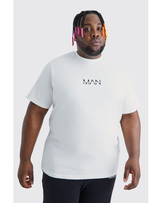 Boohooman white sales t shirt