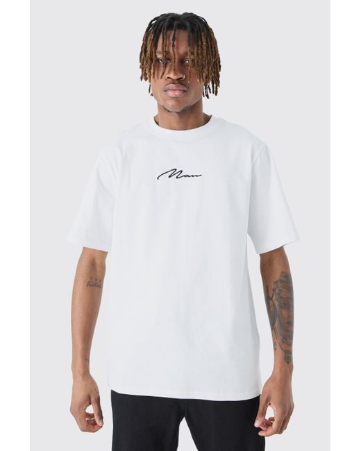 mens white tall t shirts
