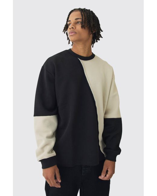 Boohooman sweatshirt hotsell