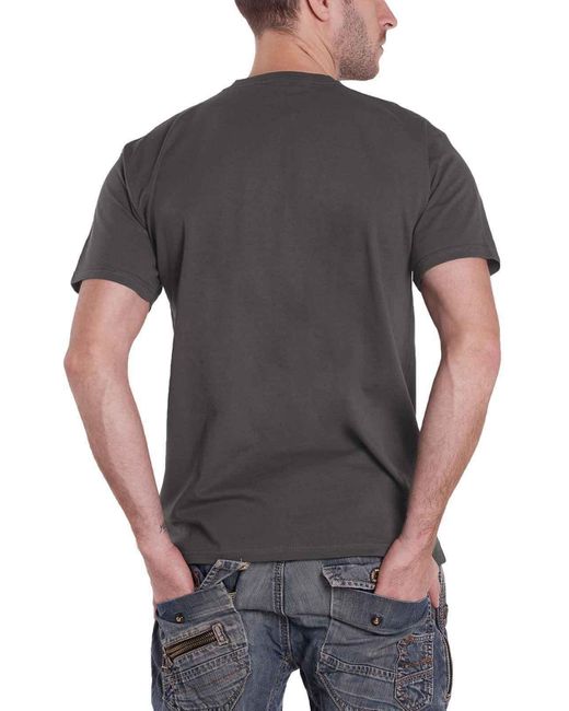 BoohooMAN Gray The Rolling Stones Tumbling Dice T Shirt for men