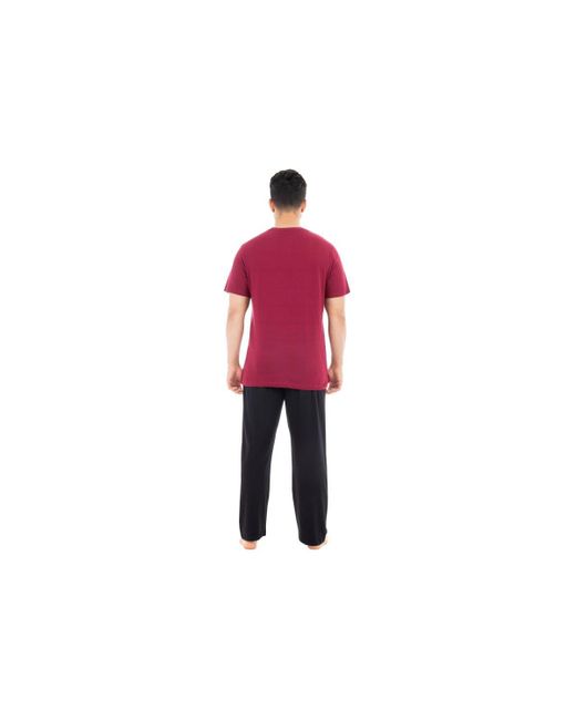 BoohooMAN Red Harry Potter Hogwarts Pyjamas for men