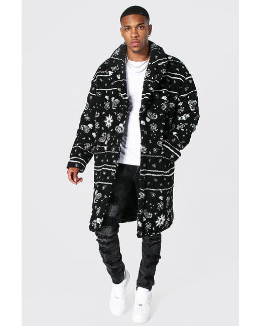 long black borg coat