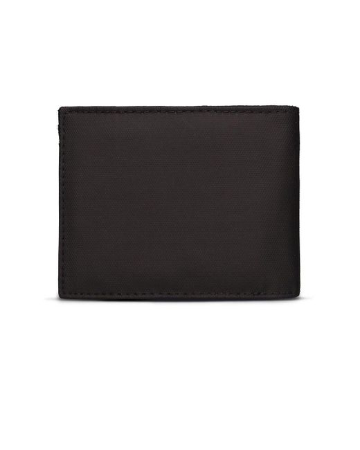 BoohooMAN Harry Potter Wizards Unite Neon Voldemort Bi-fold Wallet, Black (mw652630hpt) for men