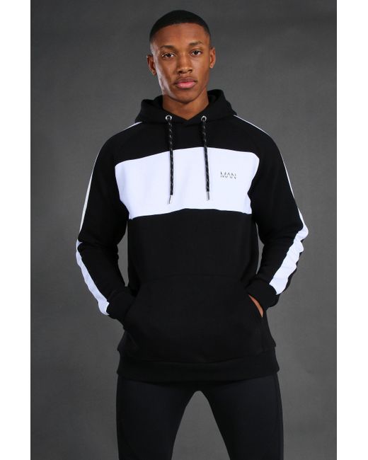 boohooman black sweatshirt