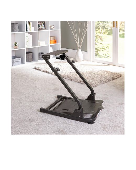 BoohooMAN X Rocker Racing Rig Wheel Stand, Adjustable Racing Simulator ...