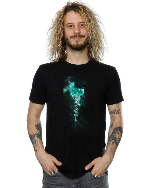 BoohooMAN Black Harry Potter Always Severus Snape Cotton T-shirt for men