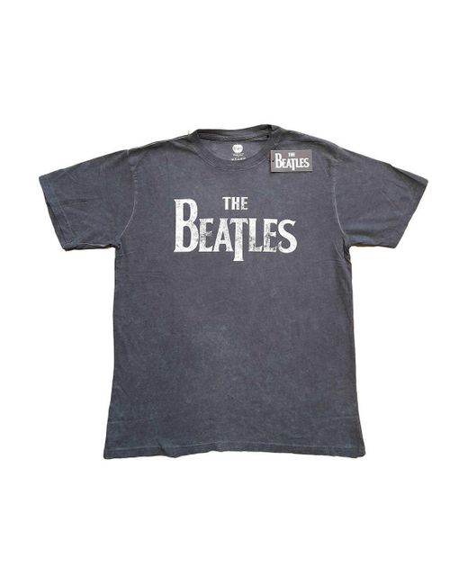 BoohooMAN Multicolor The Beatles Drop T Logo T-shirt for men