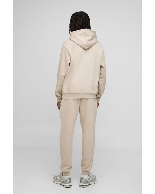 BoohooMAN Natural Basic Slim Fit Jogger for men