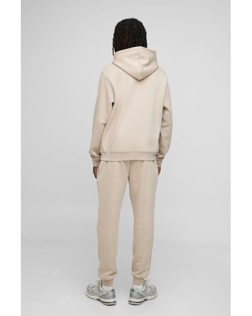 BoohooMAN Natural Basic Slim Fit Jogger for men