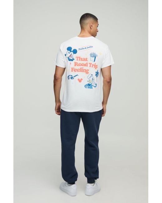 Boohoo Gray Oversized Disney Mickey Mouse License Printed T-Shirt