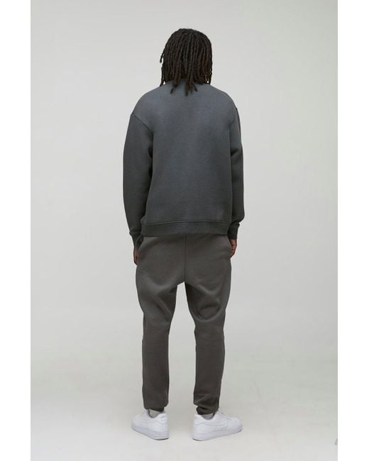 Basic Bm Signature Slim Fit Jogger Boohoo de color Gray