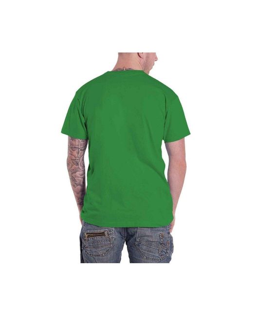 BoohooMAN Green The Rolling Stones Copacabana T-shirt for men