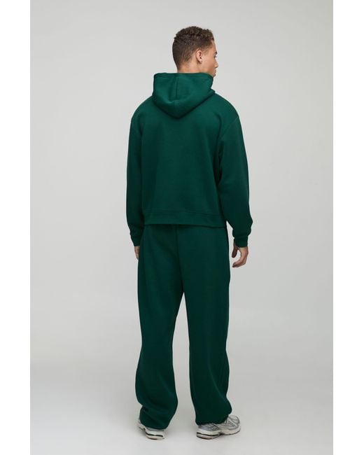 BoohooMAN Green Tall Basic Oversized Jogger for men