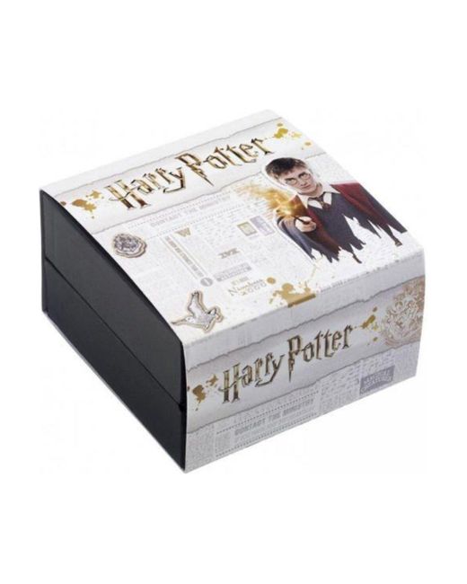 BoohooMAN Metallic Harry Potter Swarovski Time Turner Charm for men