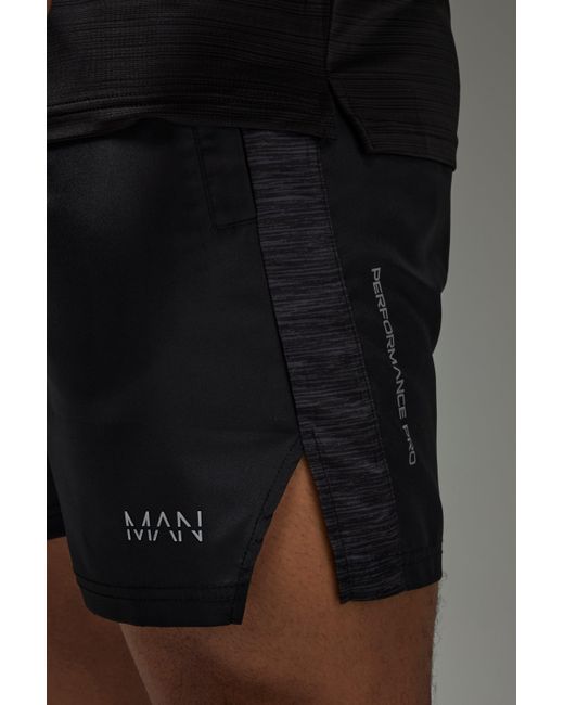 BoohooMAN Man Active Lightweight Shorts in Black für Herren