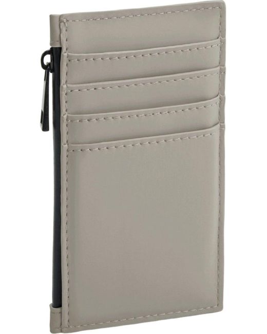 BoohooMAN Gray Bagbase Matte Pu Card Holder for men
