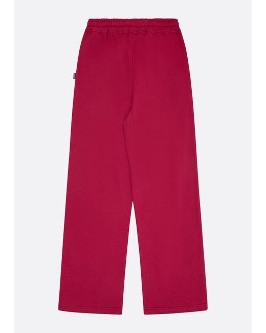 BoohooMAN Red Nautica Krost X Nautica Logo Sweat Pants for men