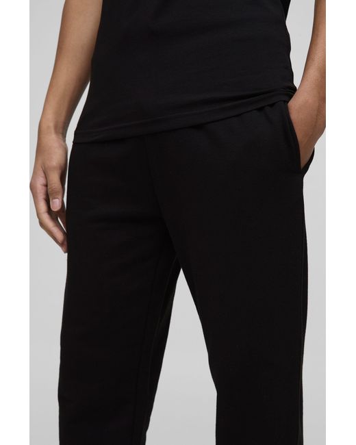 BoohooMAN Basic Jogginghose in Black für Herren