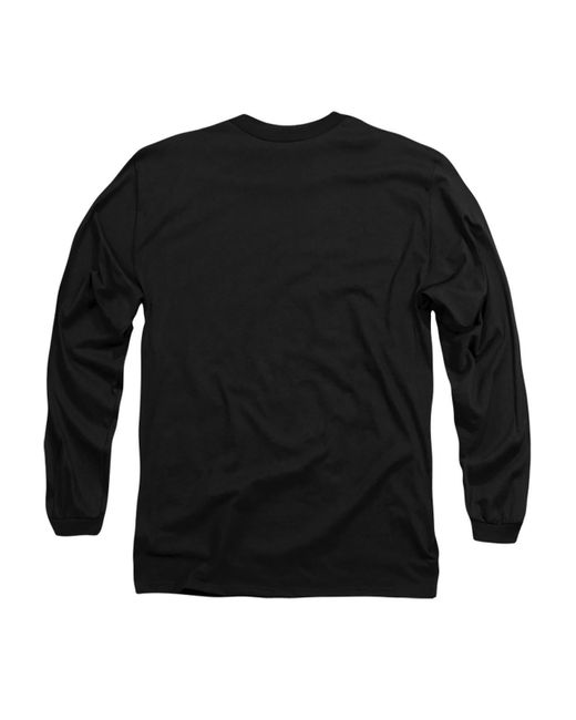 BoohooMAN David Bowie David Bowie Ziggy Stardust Album Mens Long Sleeve T Shirt, Black for men