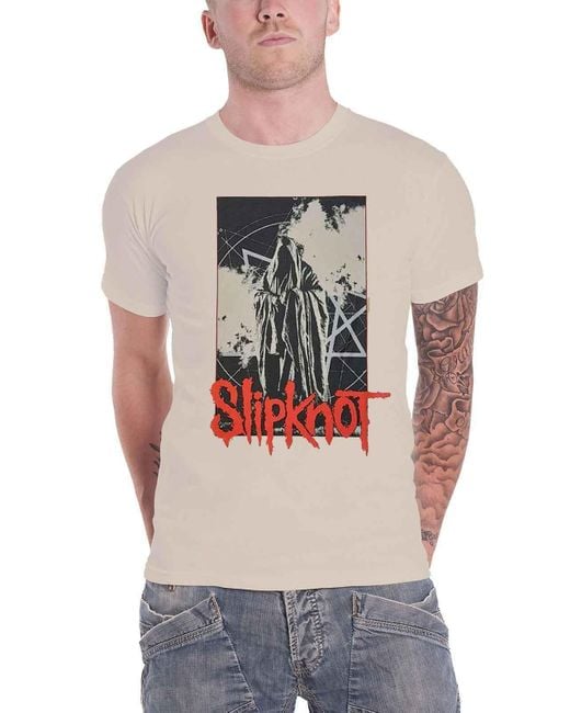 BoohooMAN Gray Slipknot Sid Photo Back Print T Shirt for men
