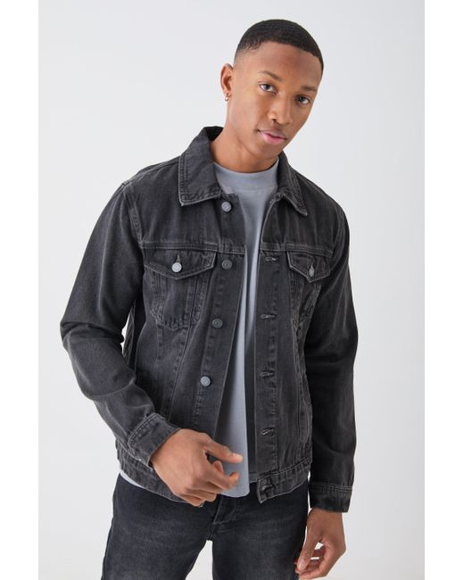 Boohooman jean shop jacket