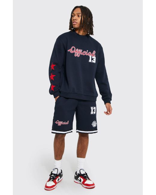 boohooman oversized tracksuit