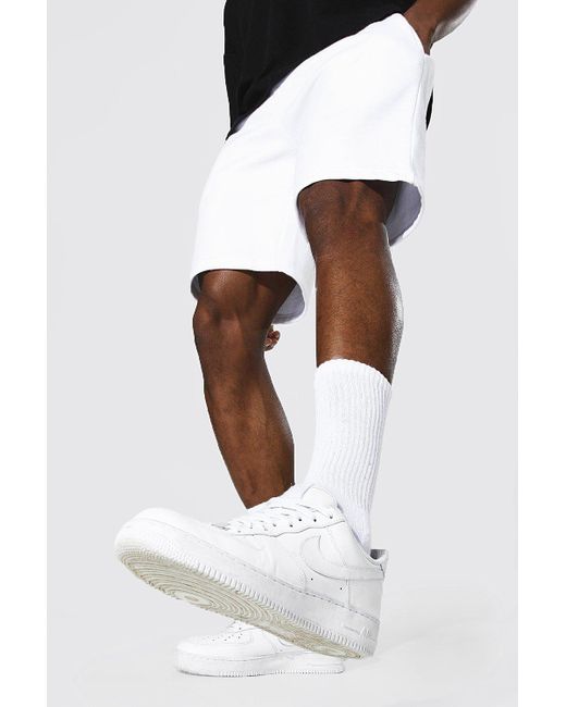 boohooman sweat shorts