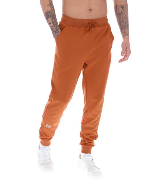 BoohooMAN Orange Dallas Track Pant Mocha Bisque for men