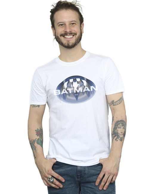 BoohooMAN White Dc Comics The Flash I ́m Batman T-shirt for men