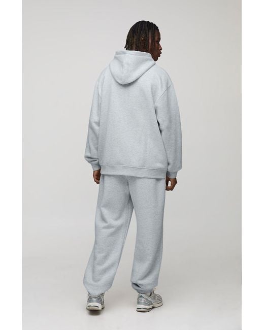 BoohooMAN White Tall Basic Oversized Joggers for men