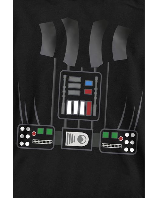 BoohooMAN Star Wars Star Wars Darth Vader Costume Sweatshirt Black for men