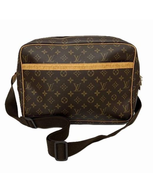 BoohooMAN Black Louis Vuitton Preloved Keepall Bandouliere 45 Monogram Canvas Unisex - Brown for men