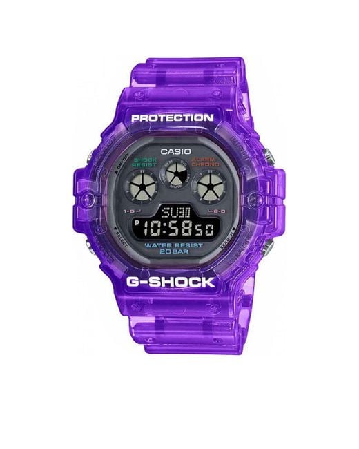 BoohooMAN Pink Casio Dw-5900jt-6er G-shock 47mm Quartz Watch for men